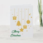 Make It Yours: Custom Folded Christmas Card カード (正面)
