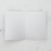 Make It Yours: Custom Folded Christmas Card カード (内部)