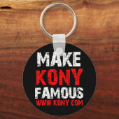 Make Kony Famous - Kony 2012 キーホルダー (正面)