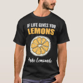 Make Lemonade Cook Or Chef Tシャツ (正面)