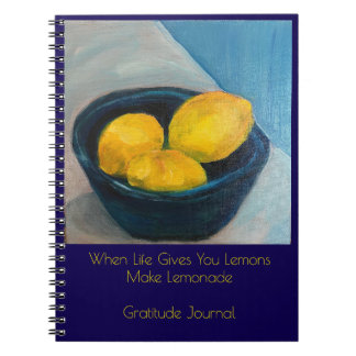 "MaKe Lemonade" Gratitude Journal  ノートブック