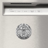 Make life EPIC -前向き引用文 マグネット (インサイチュ (食洗機))