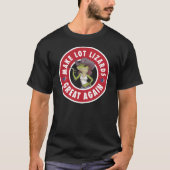 Make Lot Lizards Great Again 面白いトラッカー Tシャツ (正面)