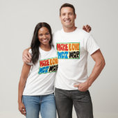 make love not war Hippie Spruch Tシャツ (ユニセックス)