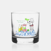 MAKE MARGARITAS by Jeff Willis Art ウイスキーグラス (正面)