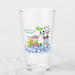 MAKE MARGARITAS by Jeff Willis Art タンブラーグラス