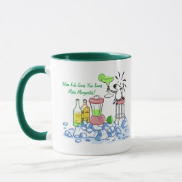 MAKE MARGARITAS by Jeff Willis Art マグカップ