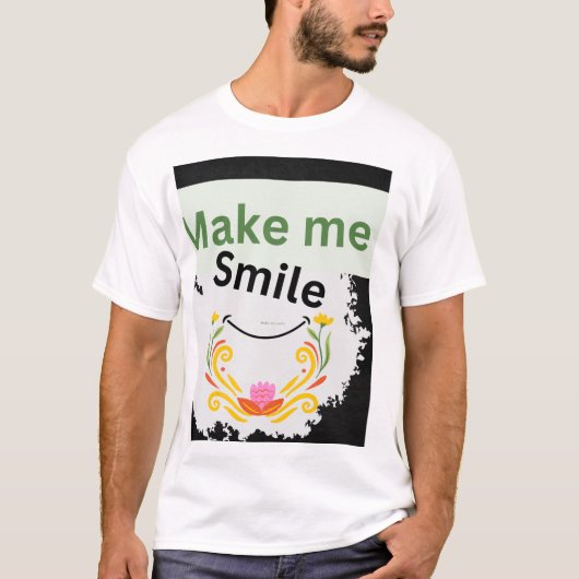 Make Meスマイル Tシャツ (正面)