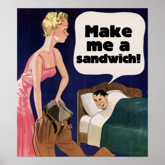 Make me a sandwich ポスター (正面)