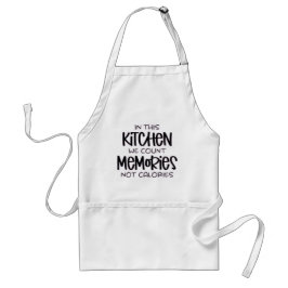 Make memories in kitchen quote apron for home スタンダードエプロン