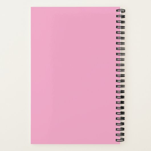 Make Mistakes and Call It Research Spiral Notebook ノートブック (裏面)