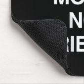 Make Money Not Friends Funny Sarcasm Insrational Q マウスパッド (コーナー)