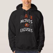 MAKE MOVES men's hoodies パーカ (正面)