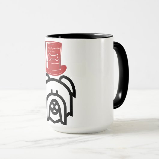 Make my crunchies great again coffee mug  マグカップ (正面右)