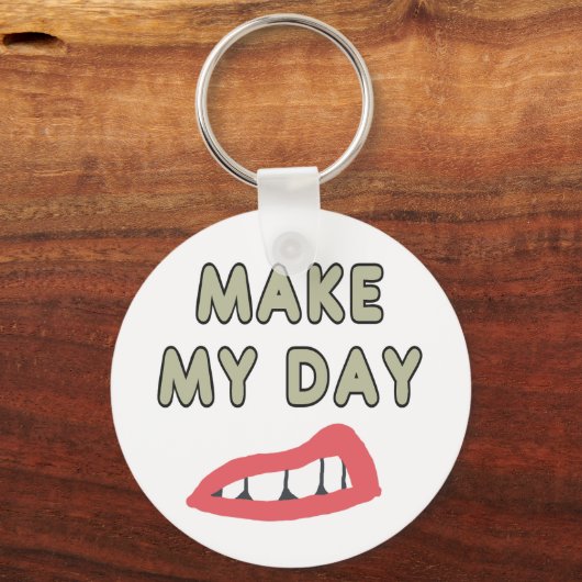 Make My Day キーホルダー (裏面)