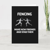 Make New Friends Fencing Fencer Epee カード (正面)