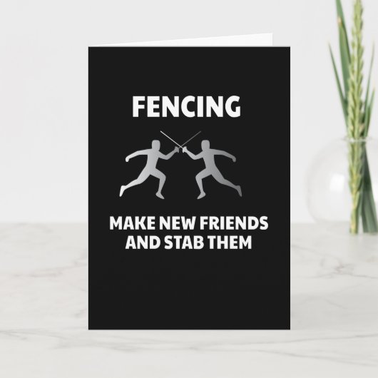 Make New Friends Fencing Fencer Epee カード (正面)