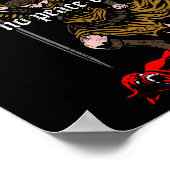 Make No Peace With Evil Archangel Michael Design  ポスター (角)