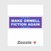 Make Orwell Fiction Again シール (シート)