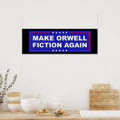 Make Orwell Fiction Again ポスター (キッチン)