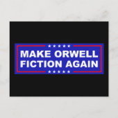 Make Orwell Fiction Again ポストカード (正面)