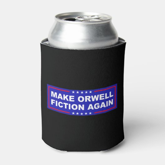 Make Orwell Fiction Again 缶クーラー (缶正面)
