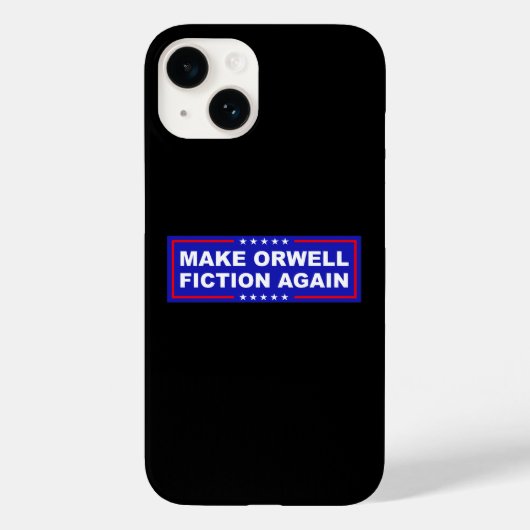 Make Orwell Fiction Again Case-Mate iPhoneケース (裏面)