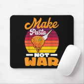 Make Pasta Not War IMac&;チーズIフードパスタ マウスパッド (マウス)
