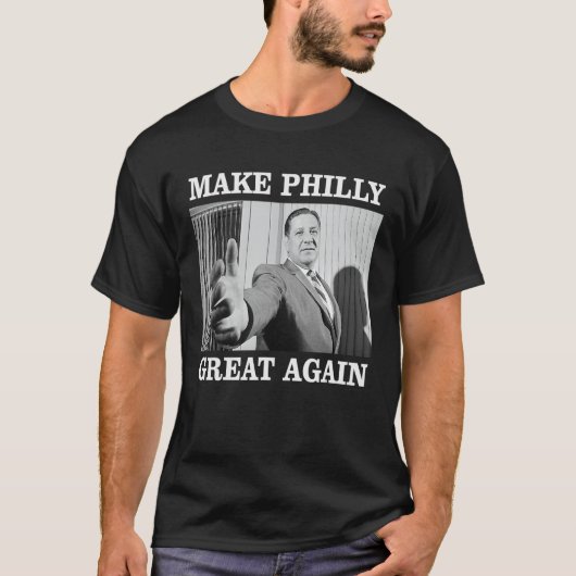 Make Philly Again – 市長素晴らしフランクリゾ Tシャツ (正面)