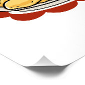 Make Pierogi not War – バブシア[名前をカスタムする]アドバイス ポスター (コーナー)