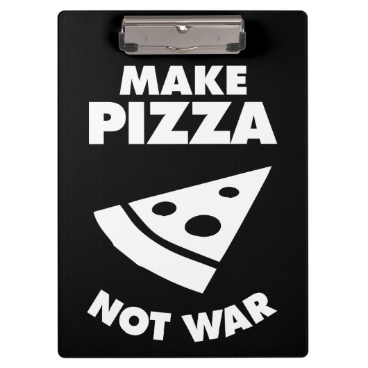 Make Pizza Not War クリップボード (正面)