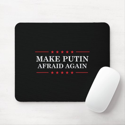 Make Putin Afraid Again - Support Ukraine And Stop マウスパッド (マウス)