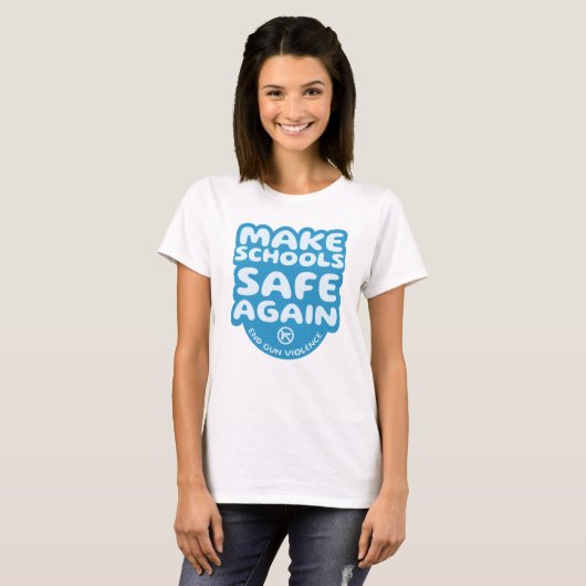 Make Schools Safe Again Tシャツ (正面フル)