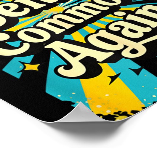 Make Sense Common Again  ポスター (角)