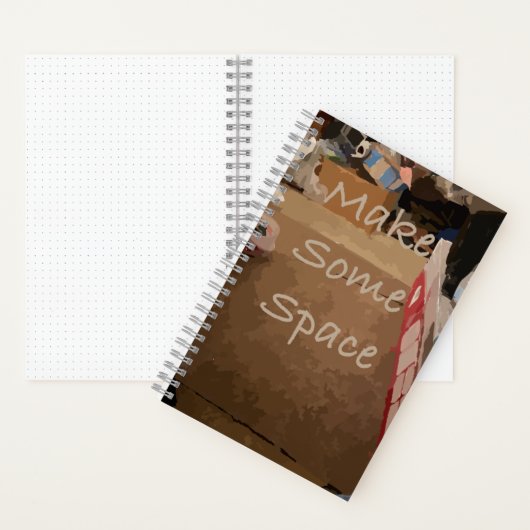 Make Some Space Bullet Journal Notebook ノートブック (内側)