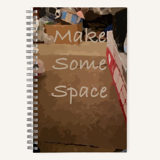 Make Some Space Bullet Journal Notebook ノートブック (正面)