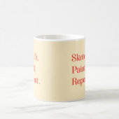 Make Space for Creativity to Evolve in Every Way コーヒーマグカップ (中央)