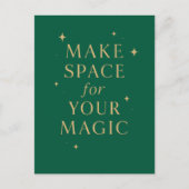 Make Space for Your Magic ポストカード (正面)