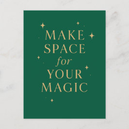 Make Space for Your Magic ポストカード