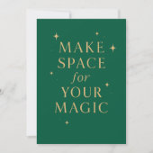Make Space for Your Magic 招待状 (正面)