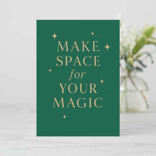 Make Space for Your Magic 招待状 (スタンド正面)