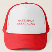 Make Spain Great Again キャップ (正面)