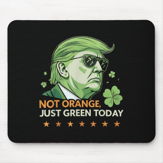 Make St. Paddy's 素晴らし Again - おもしろい Trump &amp; マウスパッド (正面)