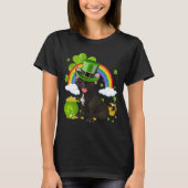 Make St Patricks Day Great Again Funny Bulldog Men Tシャツ (正面)