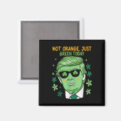 Make St. Patrick's Day Green Again - Trump Parody マグネット (正面/裏面)