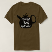 Make Tea Not War Kettle Tシャツ (デザイン正面)