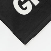 Make Thanksgiving Great Again Dabbing Turkey Trump フリースブランケット (角)