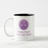 Make that the cat wise ツートーンマグカップ (左)