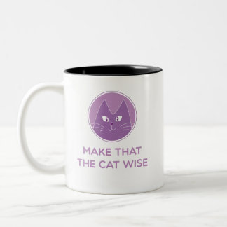 Make that the cat wise ツートーンマグカップ