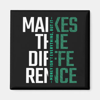 Make the Difference -タイポグラフィ マグネット